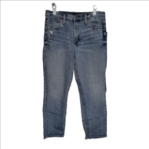 Silver Jeans Frisco Straight Crop Label Reads Size 27x25